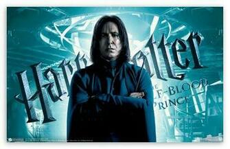 Half Blood Prince Digital Wallpaper Black