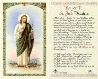 Related To Prayer St Jude And Answers Too The Fun Home