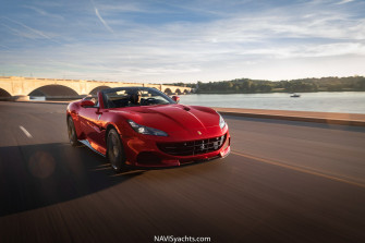 Ferrari Portofino M Navis April May Luxury Yacht