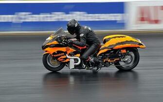 Desktop Wallpaper Drag Racing Motorcycle Motorcyclist
