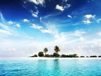 Island Wallpaper HD Desktop Background
