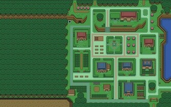 Legend Of Zelda Map A Link To The Past Wallpaper