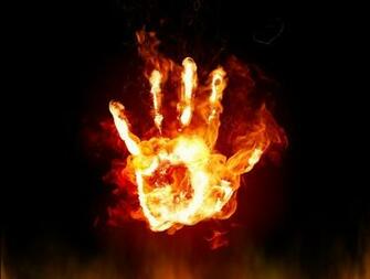 Torrent Fire Hands Screensaver Animated Wallpaper 1337x