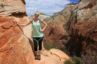 Zion Angels Landing Do You Dare HD Walls Find Wallpaper