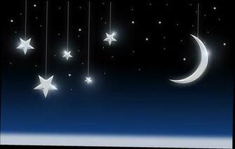 HD Sun Moon Stars Wallpaper Net