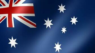 Australia Flag Waving HD Wallpaper Background Image