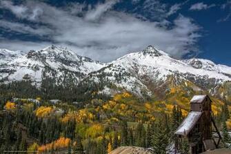 Wallpaper Red Mountain Mining District Ouray Colorado Desktop