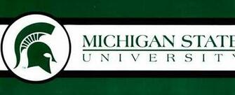 Michigan State University Spartan Wallpaper B Border