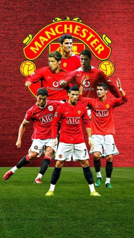 Ams R On C Ronaldo X Manchester United
