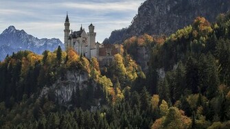 Neuschwanstein Castle Widescreen Wallpaper