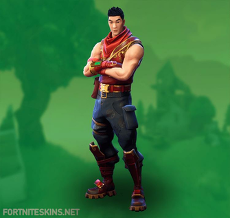 Crimson Scout Fortnite Outfits Battle Epic Games Royal