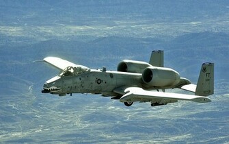High Quality A Thunderbolt Military Airplanes Wallpaper