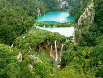 Plitvice Lakes National Park HD Wallpaper Background Image