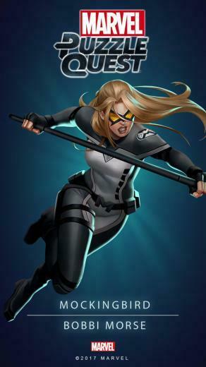 Marvel Puzzle Quest On Add The Versatile Mockingbird