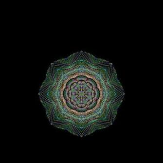HD Wallpaper Mandala Patterns Line Art Prismatic Chromatic