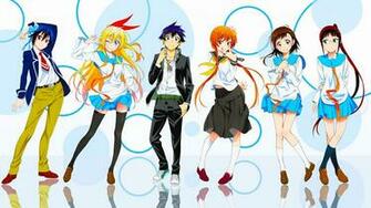 Nisekoi Ichijou Raku Kirisaki Chitoge Onodera Kosaki