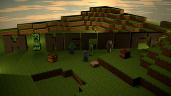 Minecraft 3d Wallpaper By Charlie Chicken1