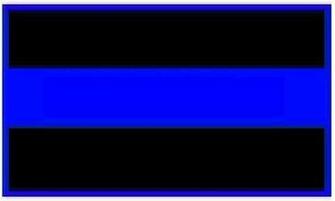 The Blue Line Represents Camaraderie Of All Law Enforcement