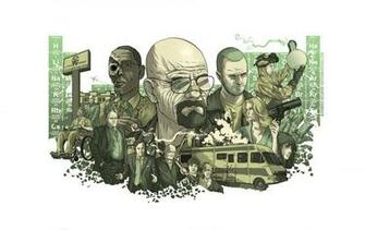 Bad Heisenberg Walter White Jesse Pinkman Wallpaper Background