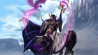 Centaur Girl Mage Wallpaper