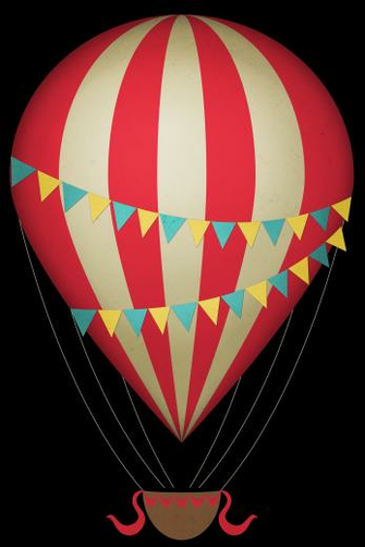 Vintage Hot Air Balloon Clipart Cc Balloons Png