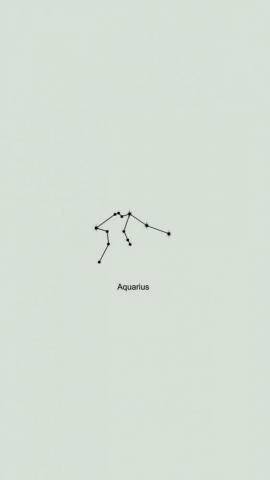 Imagem De Aquarius Astrology And Green Aesthetic