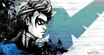 Wallpaper Nightwing Art Dc Comics Dick Grayson Universe