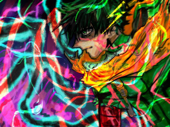 Dark Deku Anime My Hero Academia HD Wallpaper By Aayanartz