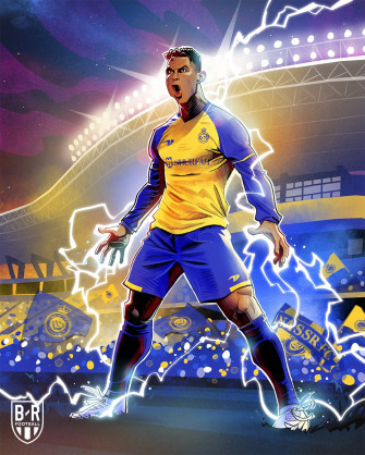 B R Football On Official Cristiano Ronaldo Signs For