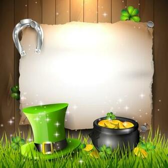 St Patrick S Day Background Vector Graphic