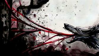 Dark Wolf Wallpaper
