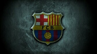 Barcelona Fc Football Logo HD Wallpaper Of