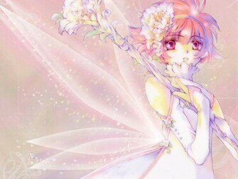 Beautiful Pink Fairy Wallpaper