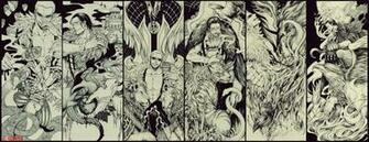 Wallpaper One Piece Law Doflamingo By Jhunter Juliohunter On