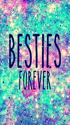 Besties Forever Galaxy Wallpaper Androidwallpaper