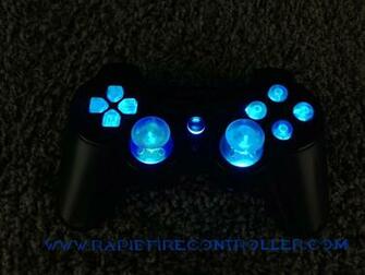 Rapid Fire Controller Mods Blue Led Ps3