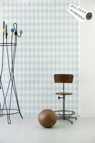 Diamond Harlequin Pattern Wallpaper Sometimes Is Wild