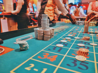 Poker Table X Background Wallpaper