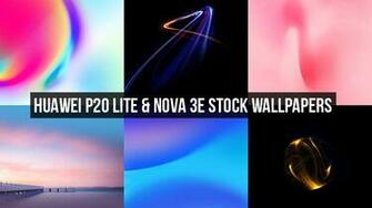 Huawei P20 Lite Nova 3e Stock Wallpaper Full