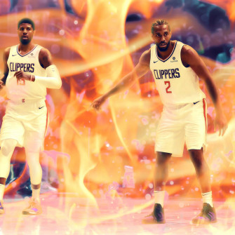 En Paul George Clippers X Wallpaper