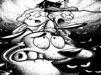 Courage The Cowardly Dog House Wallpaper