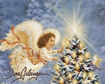 Christmas Angel Wallpaper