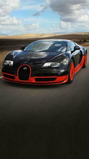 Red And Black Sports Car iPhone Wallpaper HD