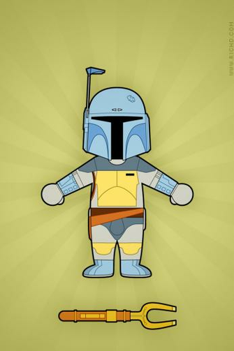 Boba Fett iPhone Wallpaper RicHD