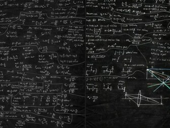 Math Black Background HD Wallpaper