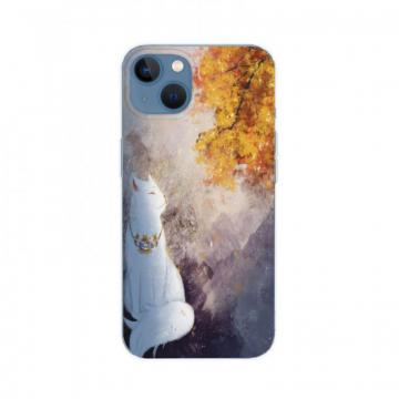 iPhone13 Magnetic Case Autumn Leaves And The God Cat Ip13 1in