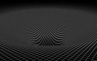 Wallpaper Grid Black White Shape Surface Uneven HD