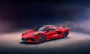 Corvette C8 Wallpaper Top Background
