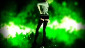Green Flame Wallpaper