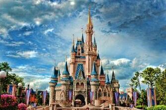 Disney Castle Background